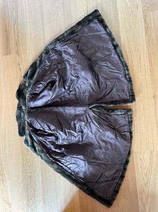 Pelliccia sintetica marrone