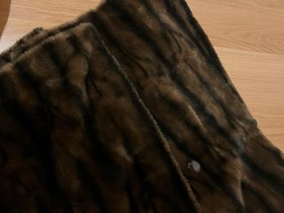 Pelliccia sintetica marrone