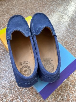 Mocasines PABLOSKY Azul Usados Una Vez