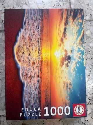 Puzzle Educa 1000 Piezas Atardecer Playa