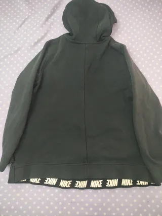 Sudadera Nike Negra con Cremallera