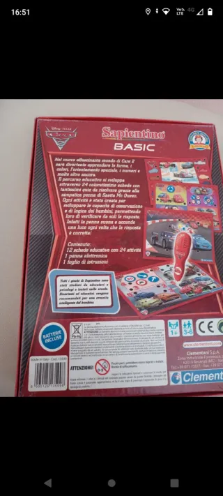 Lotto Giochi Cars: Camion, Racchette, Gioco