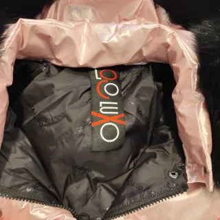 Plumífero rosa Loco Luxo Talla M