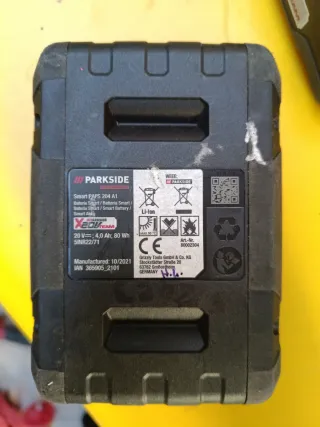 2 Baterias Parkside 4Ah