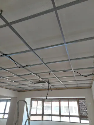 Placas Techo Desmontable 59x59cm (aprox. 30m2)