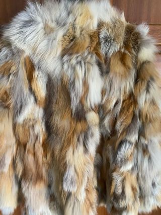 Abrigo pelo zorro Easy Wear Talla M