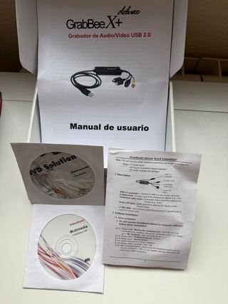 Convertidor vídeo analógico a digital GrabbBeeX+