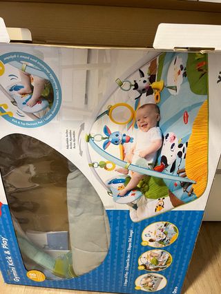 Manta de juegos Tiny Farm Gymini Kick & Play