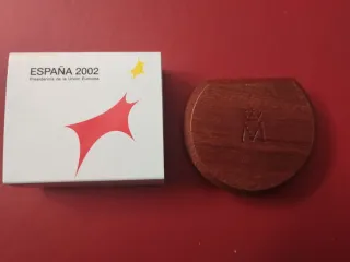 Moneda Plata 10€ Presidencia UE 2002