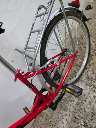 Bicicleta de paseo con cesta