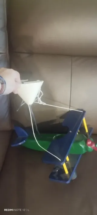 Lámpara infantil avión