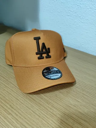Gorra New Era LA Marrón/Naranja Ajustable