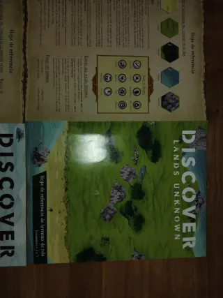 Discover Lands Unknown Juego de Mesa