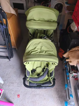 Carro gemelar Bebecar