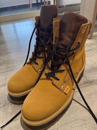 Botines de piel Maje prácticamente nuevas