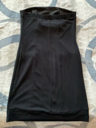 Abito tubino nero corto