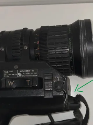 Objetivo Fujinon TV Zoom Lens A16x