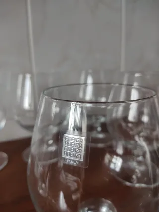 Set 6 Copas de Brandy de Cristal