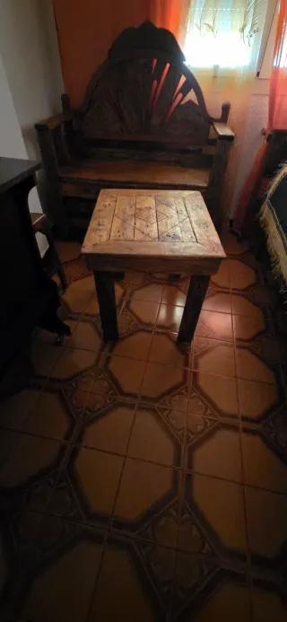 Mesas Rústicas Madera (2 Tamaños)