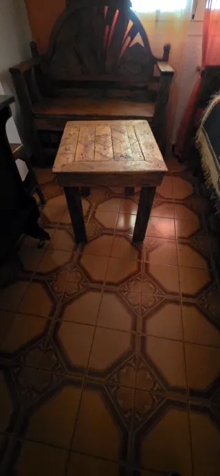 Mesas Rústicas Madera (2 Tamaños)