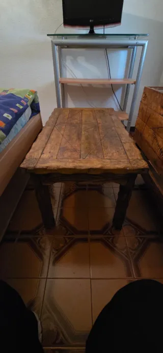 Mesas Rústicas Madera (2 Tamaños)