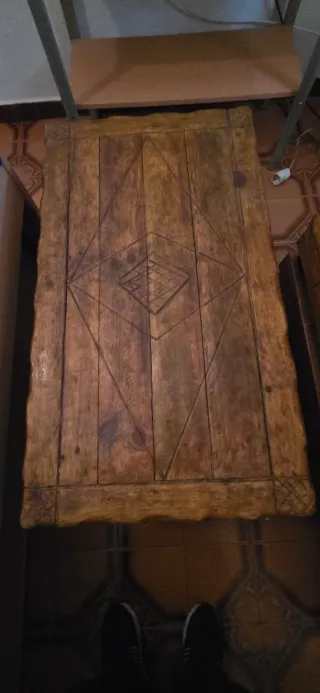 Mesas Rústicas Madera (2 Tamaños)