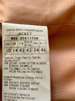 Giacca Pennyblack rosa cipria