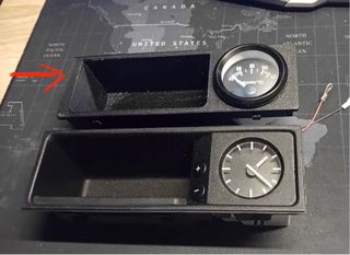 Soporte Reloj BMW E30 - Lateral