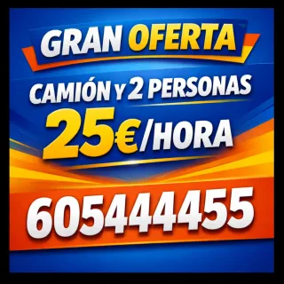 Portes y mudanzas Mudanzas Mudanzas económicas