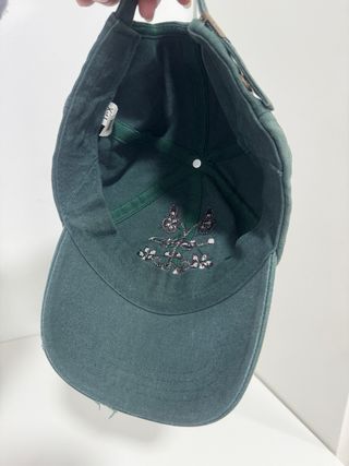 Gorra Tex Algodón Bordada Flores