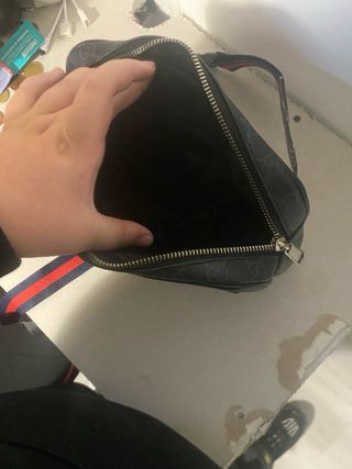 Riñonera Gucci Negra Multicolor