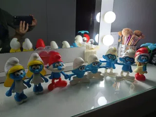 Colección de muñecos Pitufos