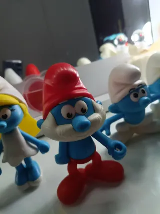 Colección de muñecos Pitufos