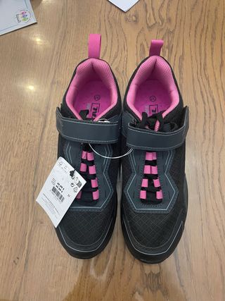 Zapatillas para calas bicicleta MTB 37