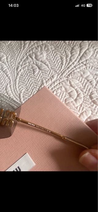 Gafas de sol Miu Miu Aube lentes gris claro