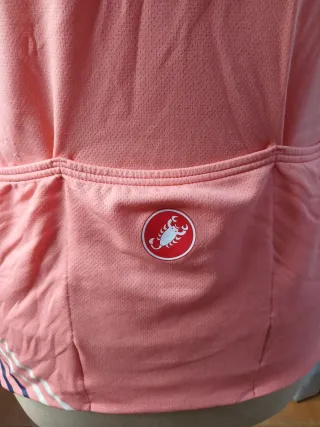 Maillot Ciclismo Castelli Coral Manga Corta talla