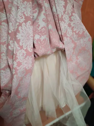 Falda tela fallera damasco , para eventos, talla44