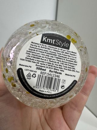 Vaso congelador con figura y pajita