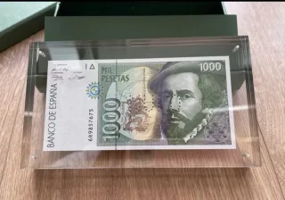 Billete NULO 1000 pesetas FNMT.