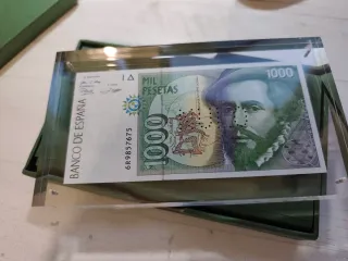 Billete NULO 1000 pesetas FNMT.