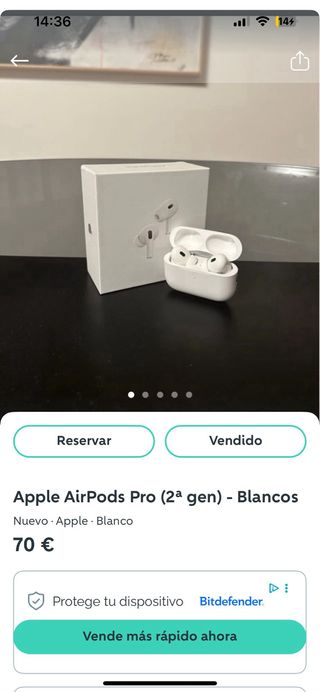 Apple AirPods Pro Blancos