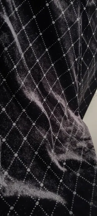 Pantalón niña negro con brillos