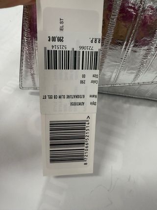 Bolso Karl Lagerfeld Plata