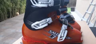 Botas de esquí Junior Salomon Naranja