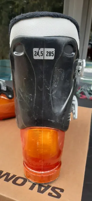Botas de esquí Junior Salomon Naranja