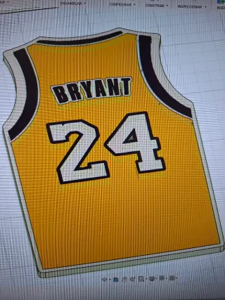 Camisetas Kobe Bryant Lakers Réplica