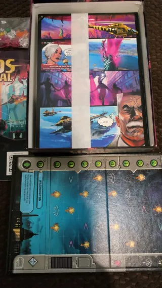 Cielos de Metal, juego de Mesa