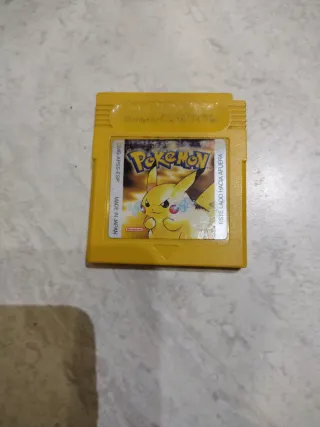 Pokemon Amarillo Game Boy DMG-APSS-ESP