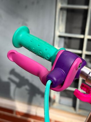 Patinete infantil Oxelo rosa y morado