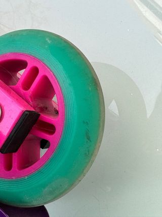 Patinete infantil Oxelo rosa y morado